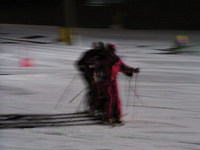 At the ski instructors&rsquo; demo